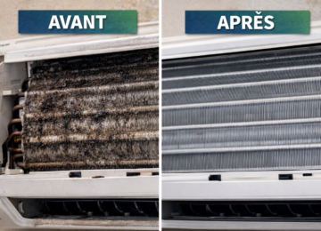 nettoyer évaporateur mural
